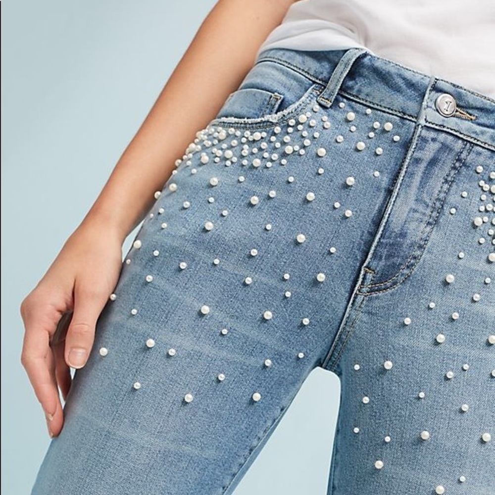 Pilcro and the Letterpress (Anthro) Skinny Jeans